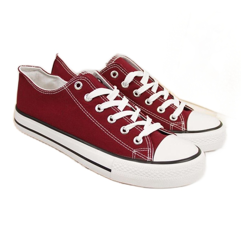 Sneakers basse Atletico W ATC266D bordeaux rosso