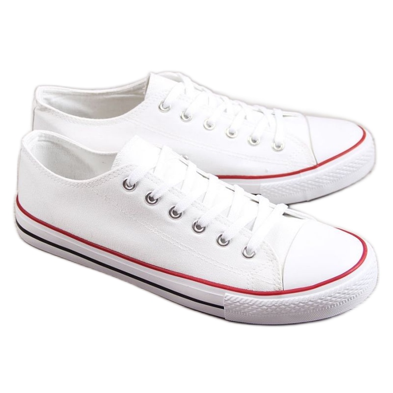 Sneakers basse Atletico M ATC239D bianche bianca