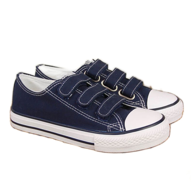 Sneakers in velcro Atletico Jr ATC387C blu navy