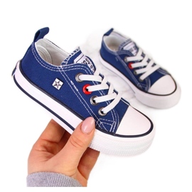 Sneakers basse Big Star HH374091, blu navy