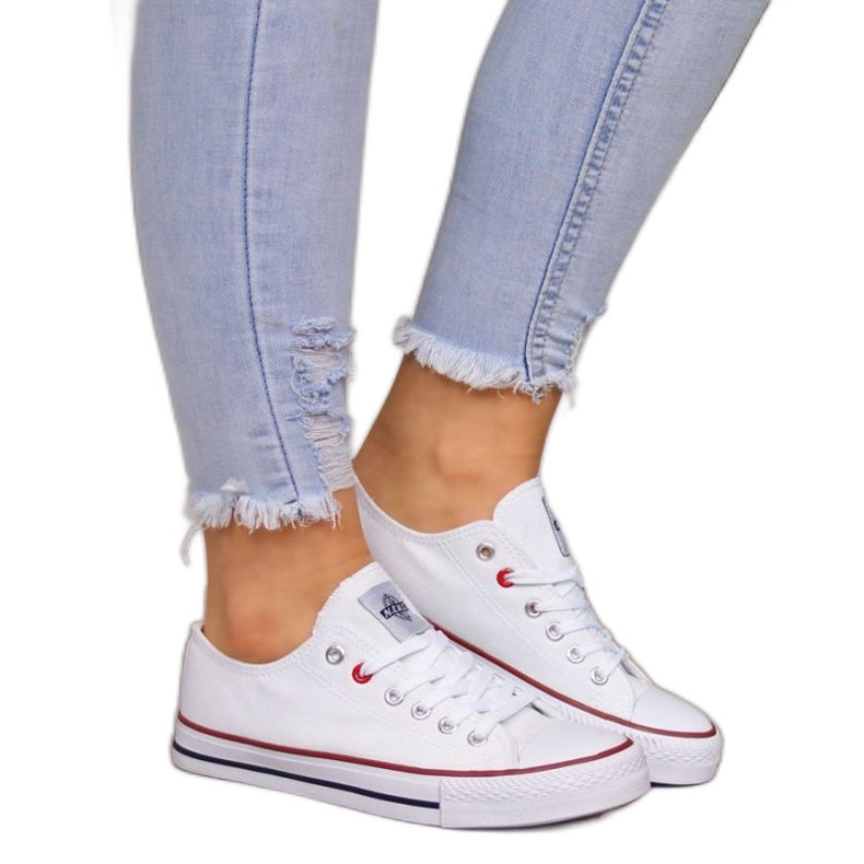 BM NEWS W EVE8C sneakers basse bianche bianca