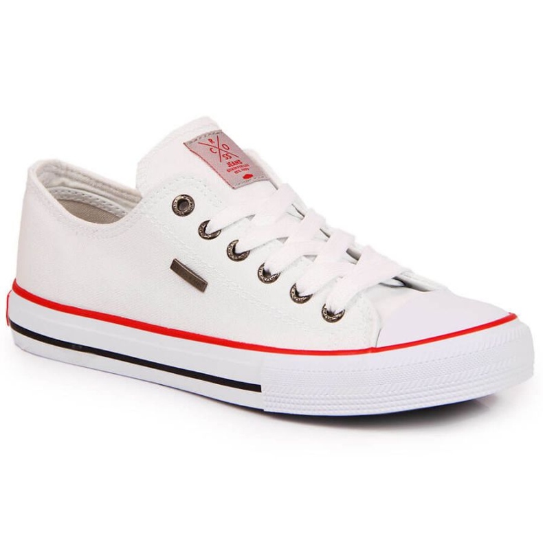 Sneakers basse Cross Jeans M JJ1R4001C bianche bianca