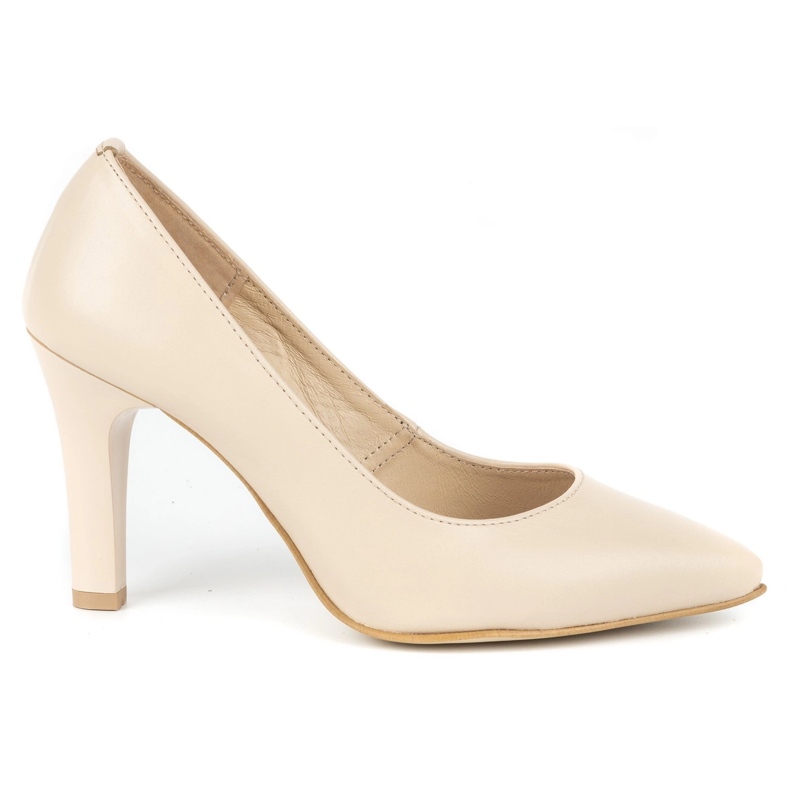 Olivier Tacchi alti da donna in pelle 2317 beige