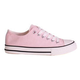 SHELOVET Sneakers da donna classiche rosa