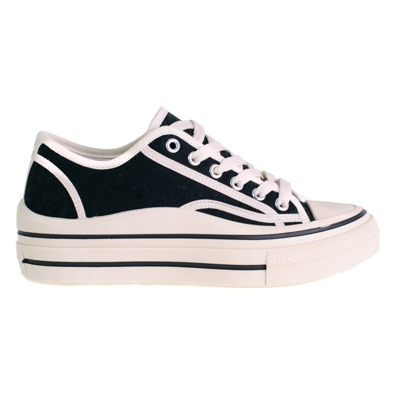 SHELOVET Scarpe Da Ginnastica Sulla Piattaforma nero