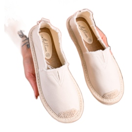 SHELOVET Espadrillas leggere da donna beige