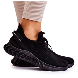 FM1 Scarpe Sportive in Tessuto da Donna Nere Lenney nero