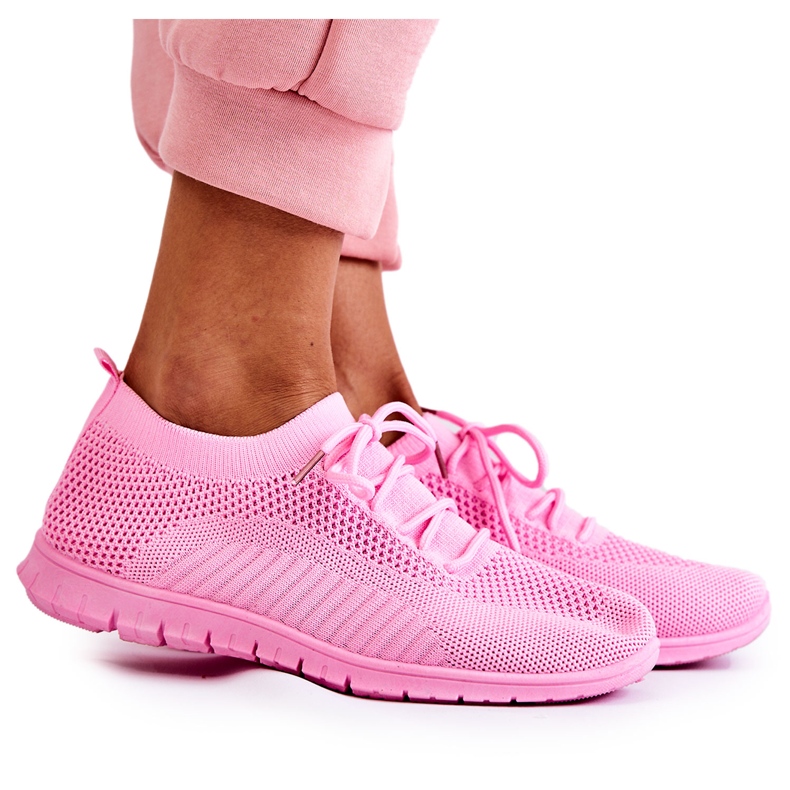 FM1 Scarpe da donna rosa Sequro Slip On Sport