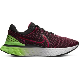 Scarpe da corsa Nike React Infinity Run Flyknit 3 DH5392-003 nero