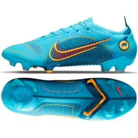 Scarpe da calcio Nike Mercurial Vapor 14 Elite Fg M DJ2837 484-S blu blu