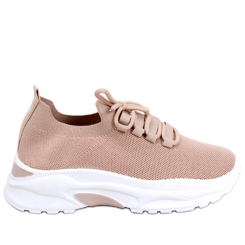 Sneakers a calzino Wendy Khaki beige