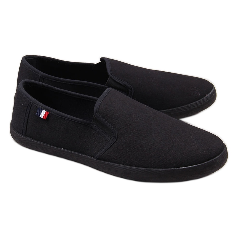 Sneakers slip-on da uomo Atletico nere nero
