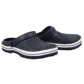 News NOVITA' Pantofole in schiuma traforate blu navy