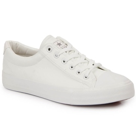 Sneakers basse bianche in ecopelle NEWS bianca
