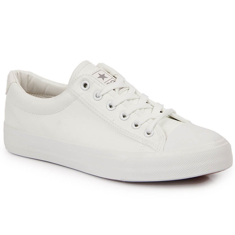 Sneakers basse bianche in ecopelle NEWS bianca