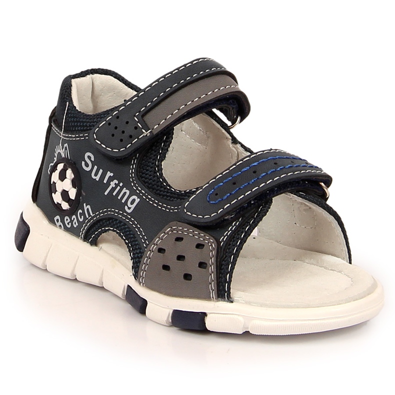 News Sandali da bambino con velcro blu navy NOVITA' multicolore