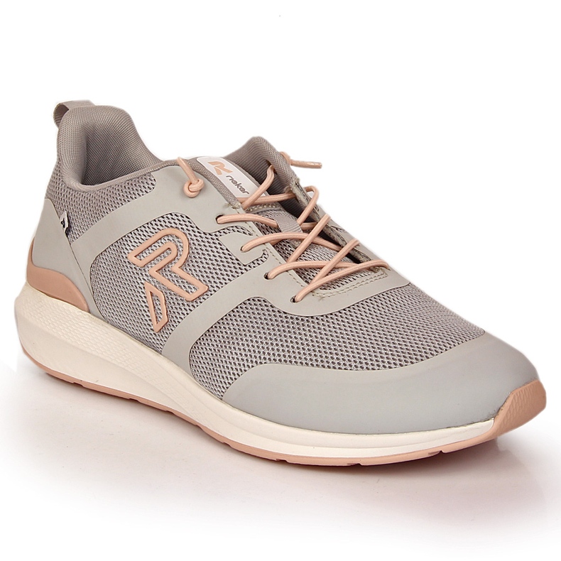 Grigio Rieker 40102-40 scarpe sportive da donna grigie
