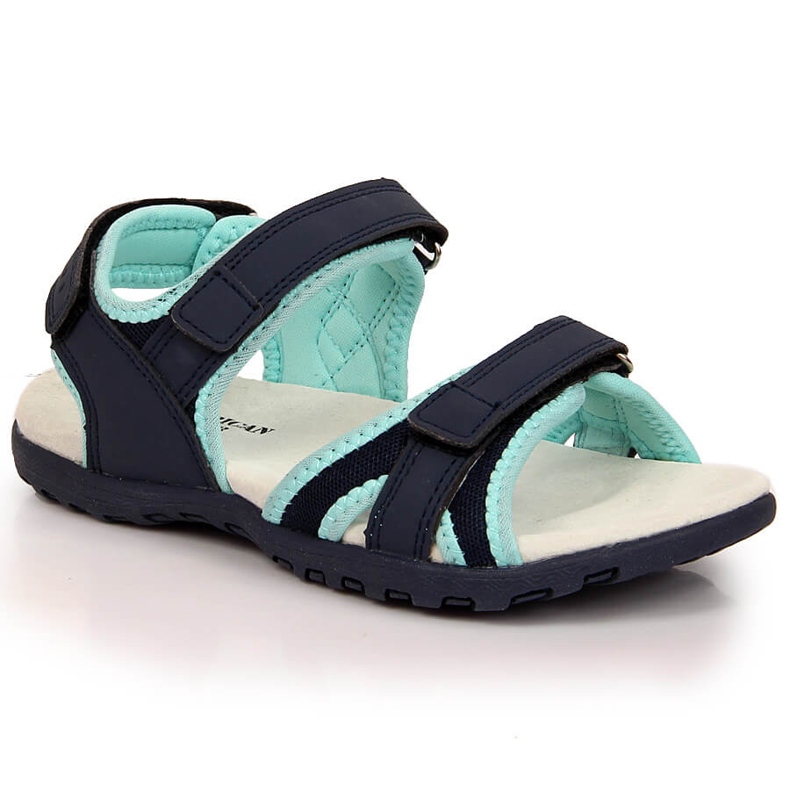 Sandali sportivi da ragazza blu navy American Club
