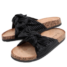 Ciabatte in sughero Moss Black nero
