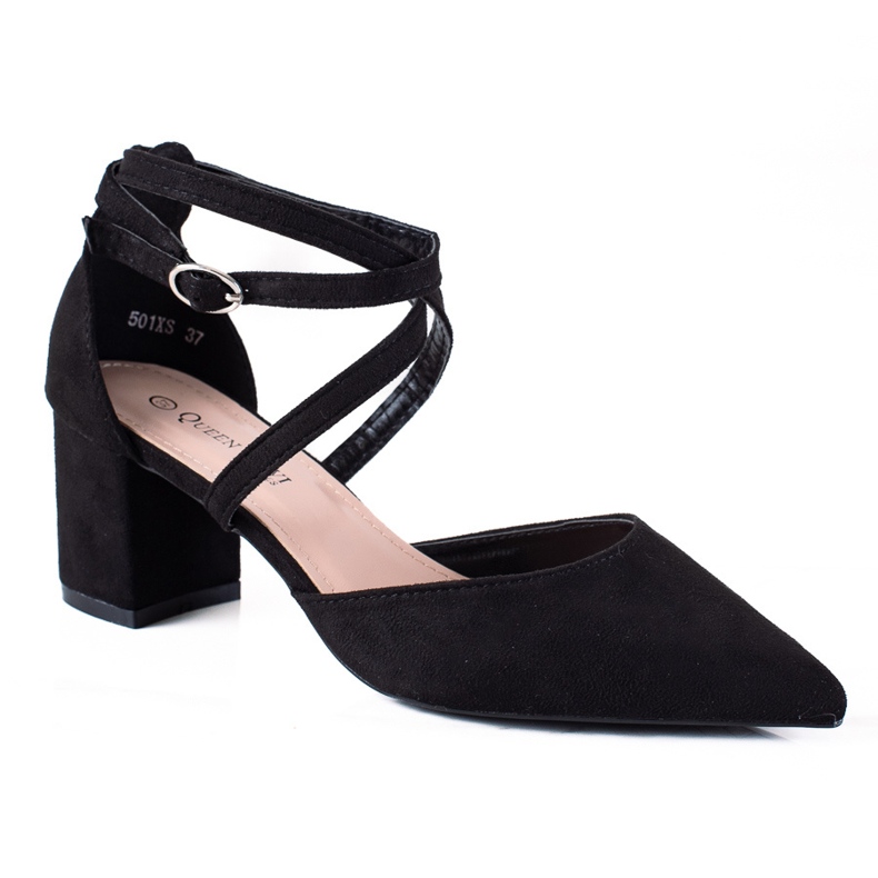 SHELOVET Décolleté nere alla moda nero