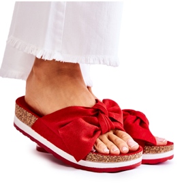PG1 Infradito sulla piattaforma rossa così comoda rosso