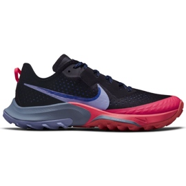 Nike Air Zoom Terra Kiger 7 W scarpe da corsa CW6066-004 nero blu rosa