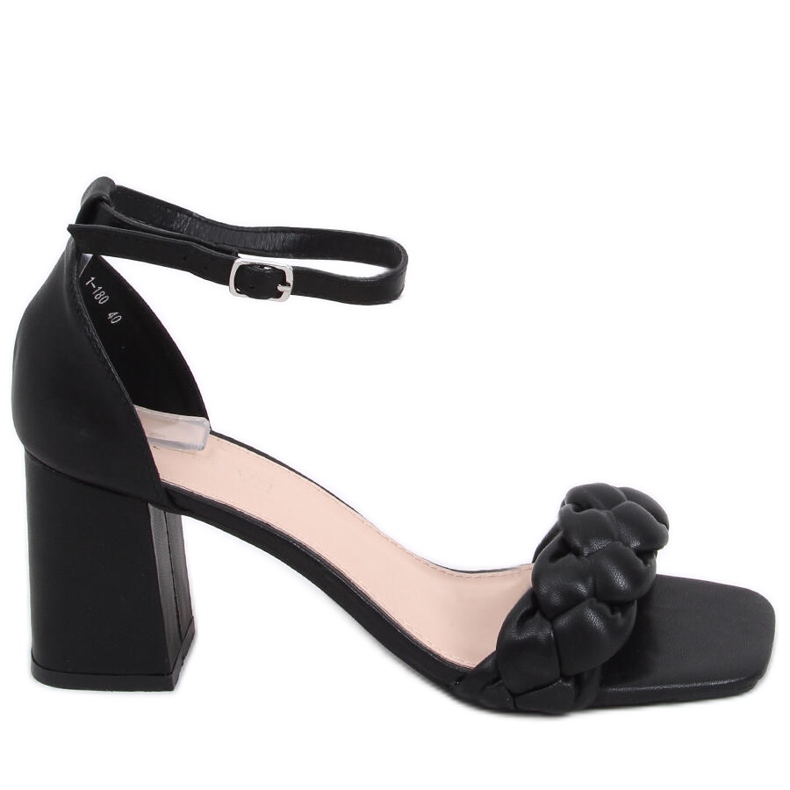 Sandali con tacco alto di Denise Black nero