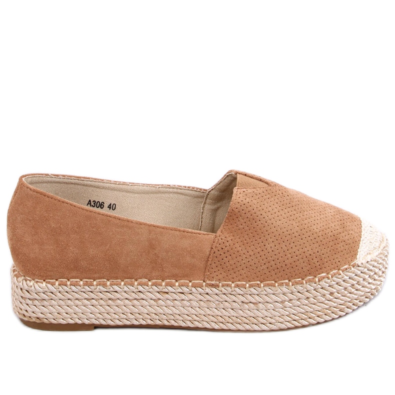 Espadrillas da donna Callie Camel marrone