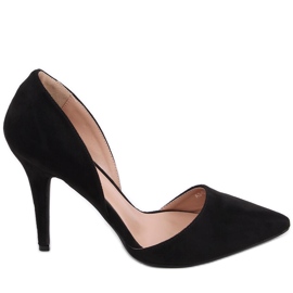 Décolleté su tacco a stiletto Carrie Black nero