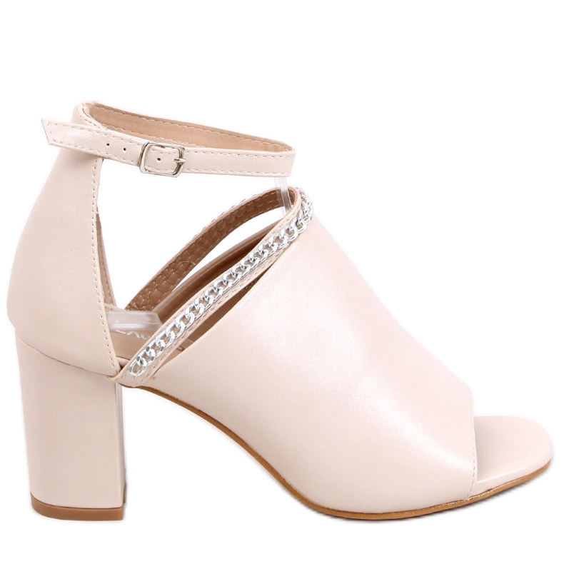 Sandali con tacco Mary Beige