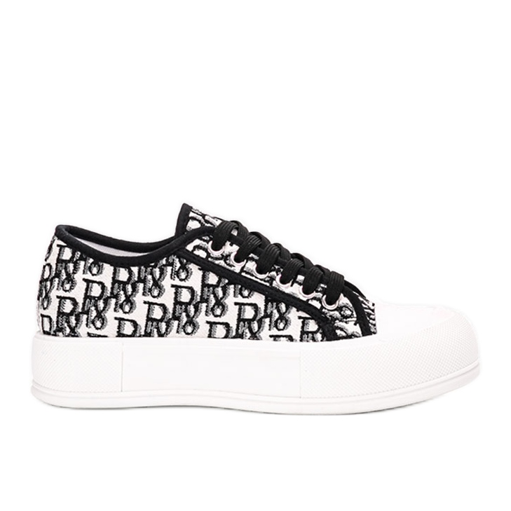 Sneakers bianche sulla piattaforma Lalonde bianca