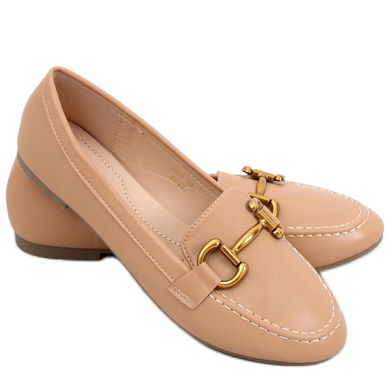 Mocassini da donna Alley Khaki beige