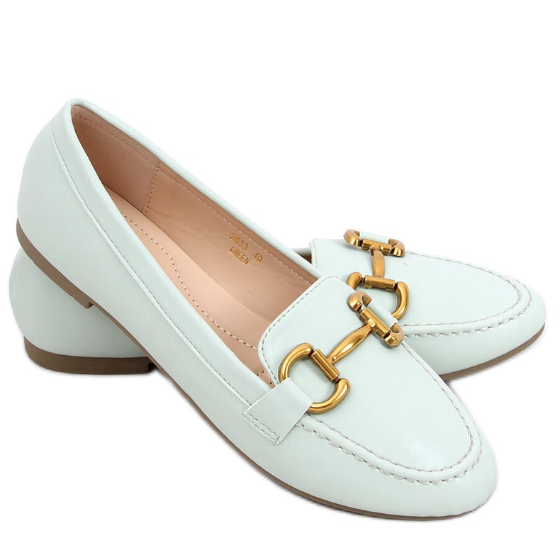 Mocassini da donna Alley Green verde
