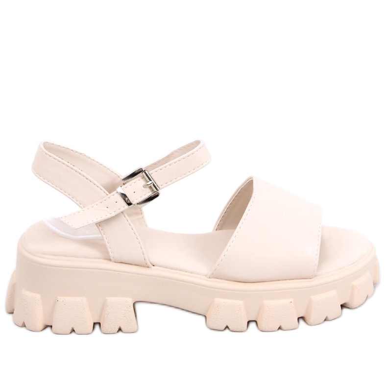 Sandali su una spessa suola Saint Beige