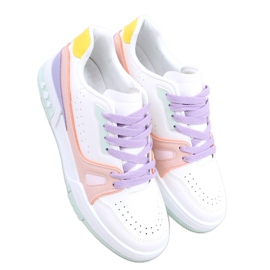Sneakers da donna Evans Green bianco multicolore