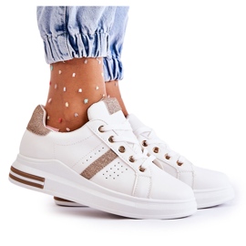 FK2 Calzature Sportive da Donna, Otylia Bianche bianca d'oro