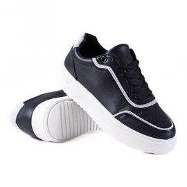 SHELOVET Scarpe sportive nere nero