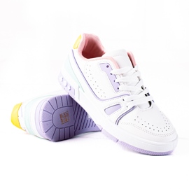SHELOVET Scarpe sportive alla moda bianca
