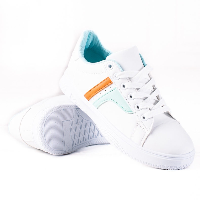 SHELOVET Scarpe da ginnastica alla moda bianca