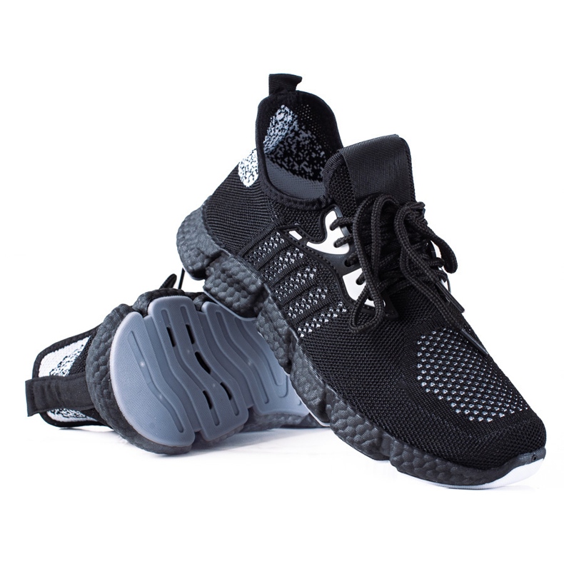 SHELOVET Scarpe sportive leggere nero