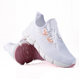 SHELOVET Scarpe sportive leggere bianco