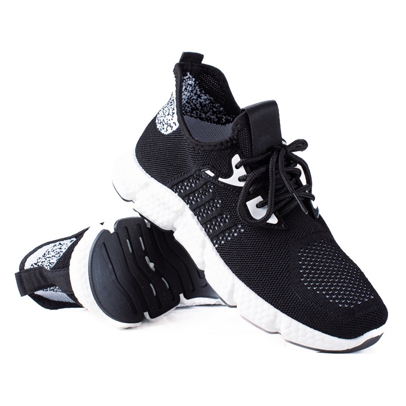 SHELOVET Scarpe sportive leggere nero