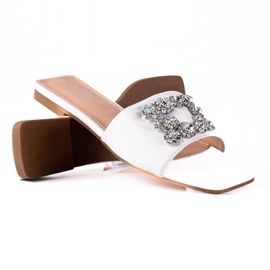 SHELOVET Pantofole Eleganti bianco