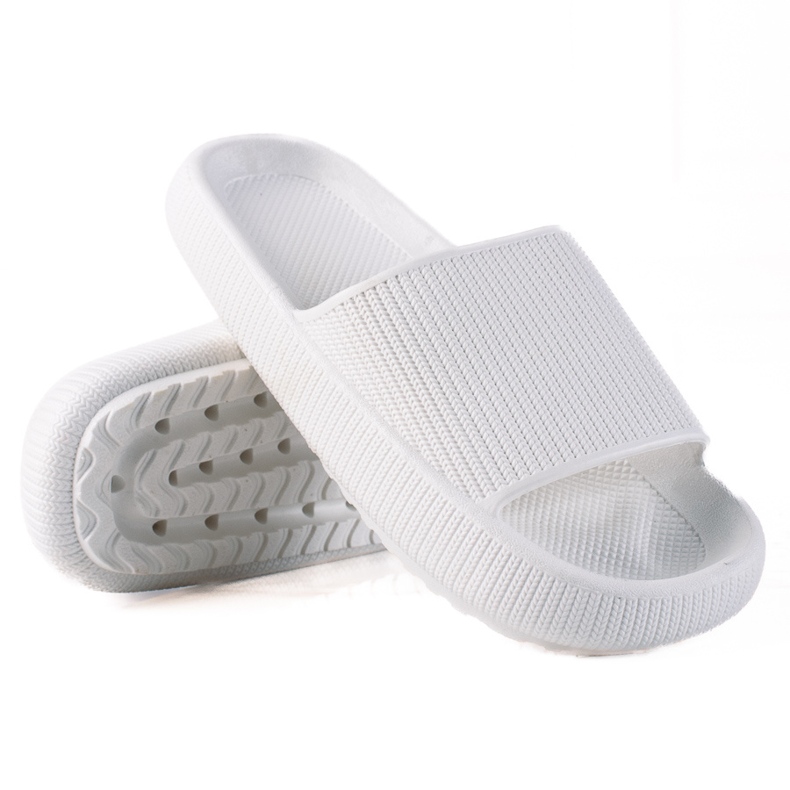 SHELOVET Pantofole Bianche bianca