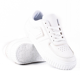 SHELOVET Scarpe da ginnastica bianche bianco