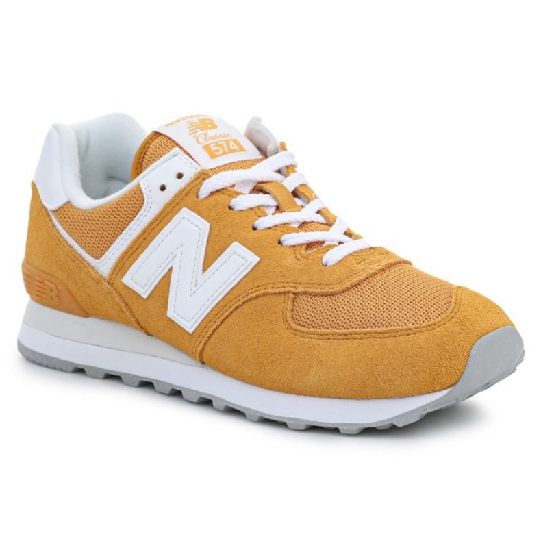 New Balance M ML574PJ2 bianca arancia