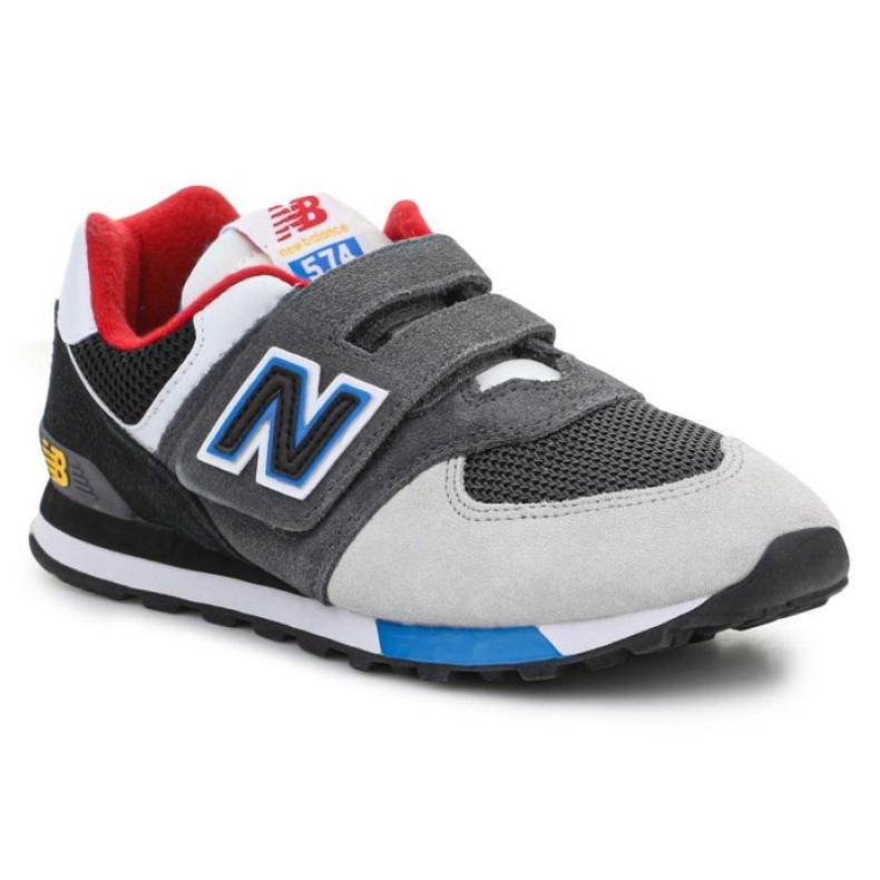 New Balance Jr PV574LB1 rosso grigio