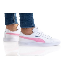 Puma Smash V2 L Jr 365170 35 bianco