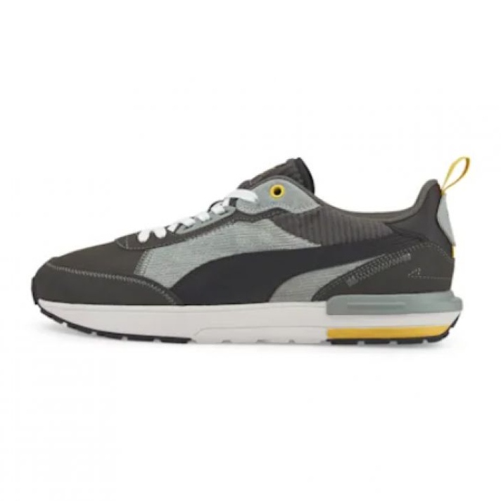 Puma R22 Cord M 383834 02 bianca nero grigio
