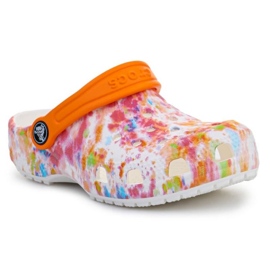 Infradito Crocs Classic Tie Dye Graphic Kids Clog 206995-83B multicolore